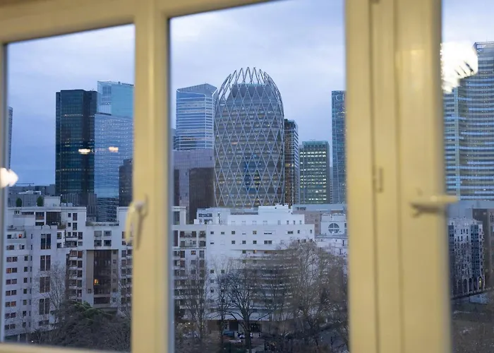 Paris View Direct Access 10 People Apartament Courbevoie